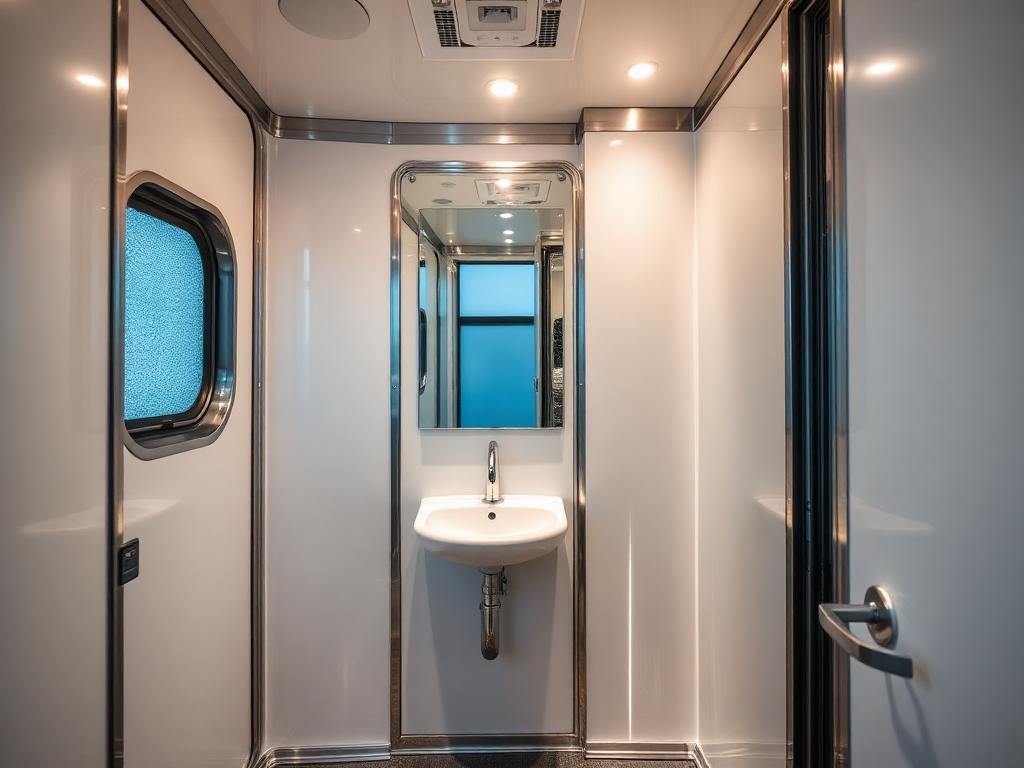 Luxury Restroom Trailers in Lawrence, KS